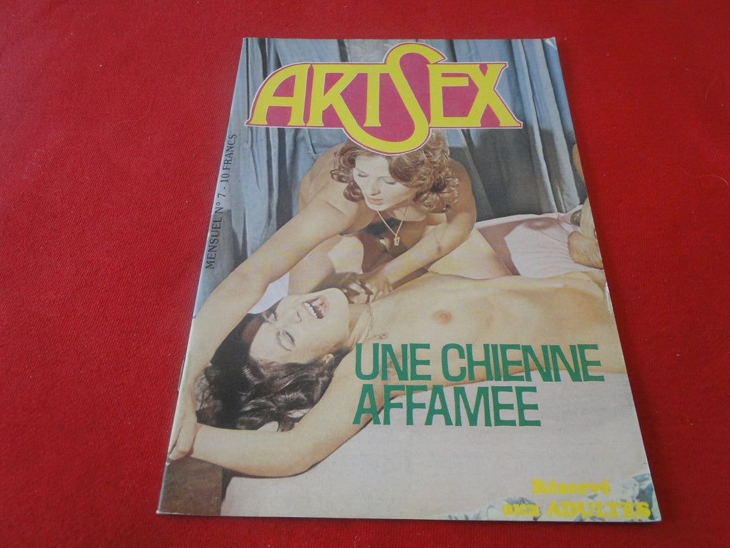 Vintage Nude Erotic Sexy Adult Magazine Art Sex           G7b