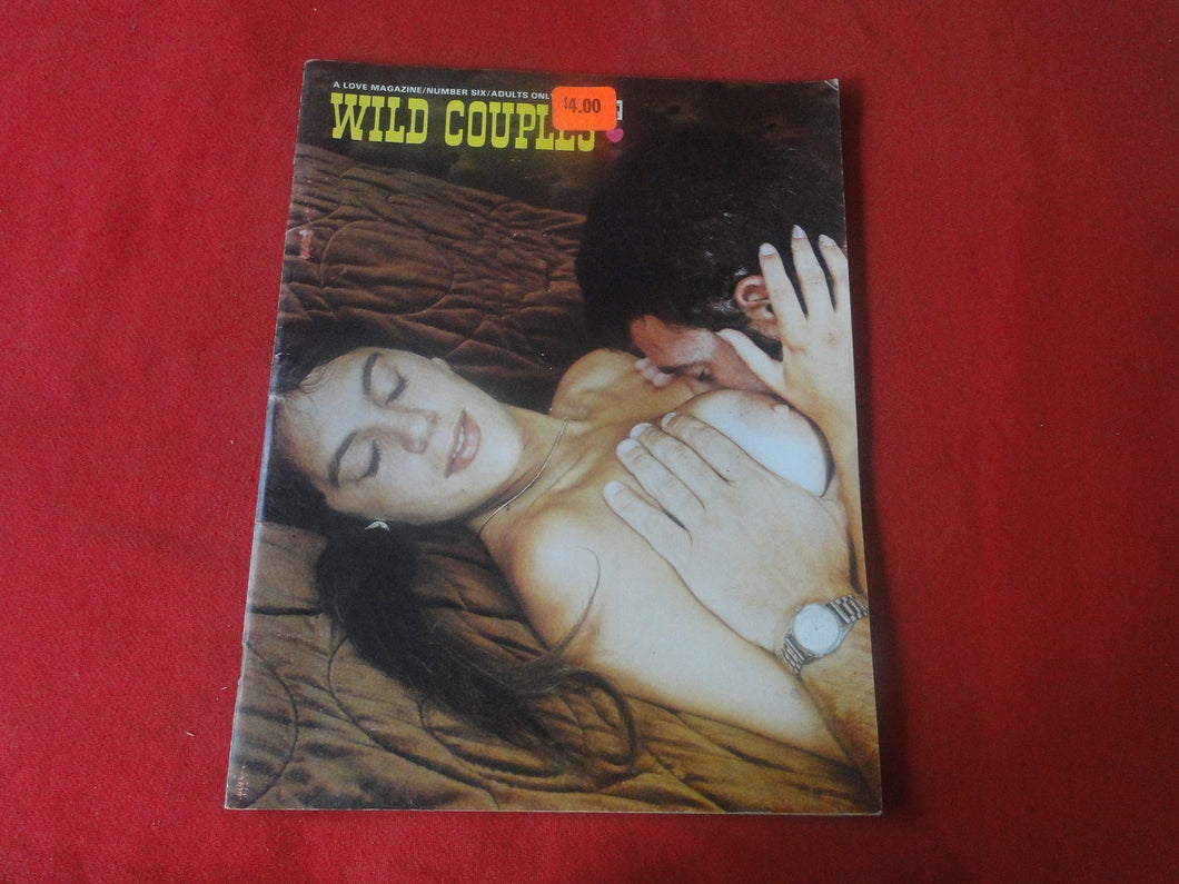 Vintage Nude Erotic Sexy Adult Magazine Wild Couples 1974        P77
