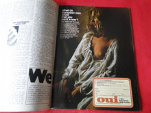 Load image into Gallery viewer, Vintage Nude Erotic Sexy Adult Magazine Oui March 1973          P99
