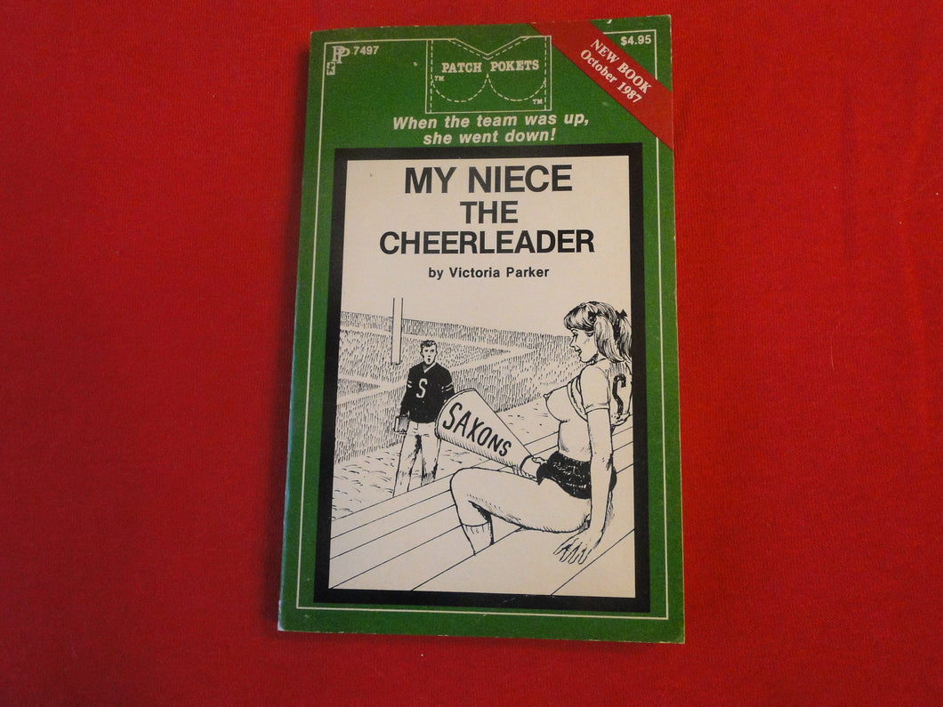 Vintage Adult Paperback Book/Novel Patch Pockets My Niece The Cheerleader     P54