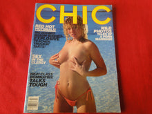 Load image into Gallery viewer, Vintage Nude Erotic Sexy Adult Magazine Chic July 1986          GT
