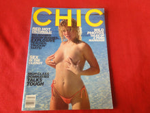 Load image into Gallery viewer, Vintage Nude Erotic Sexy Adult Magazine Chic July 1986          GT
