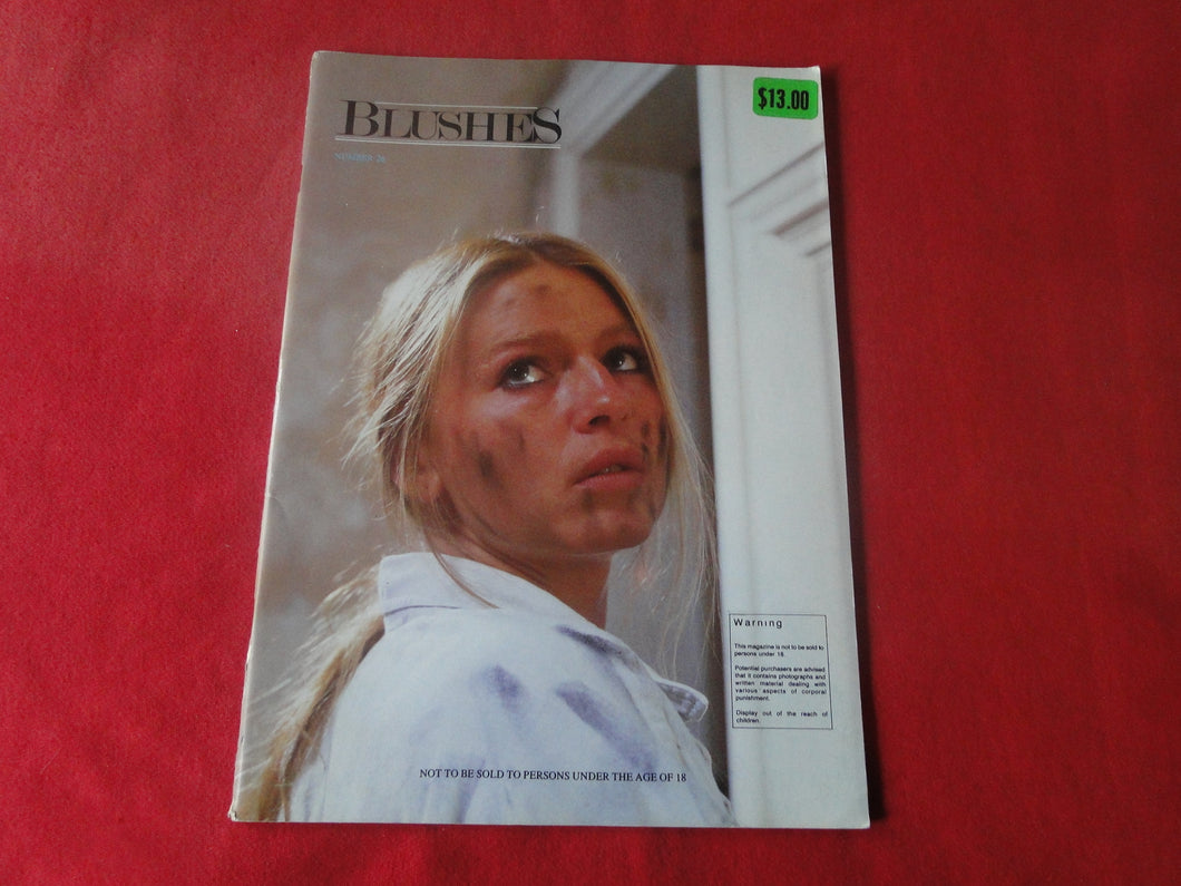 Vintage Nude Erotic Sexy Adult Magazine BDSM Blushes #26          P12