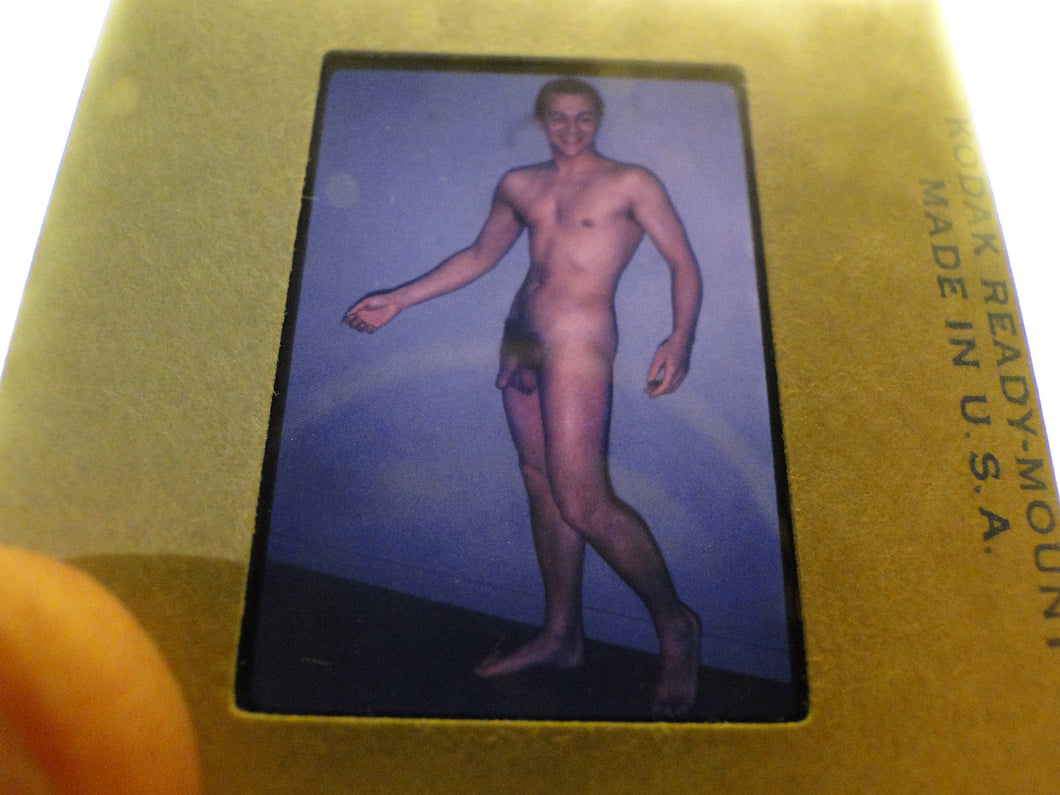 Vintage 1960s Nude Gay Slide MIchigan Western Guild Era       GU21