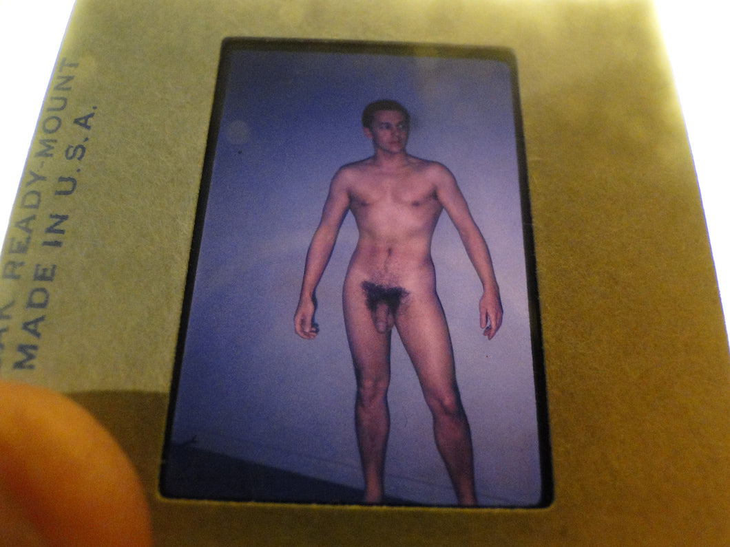Vintage 1960s Nude Gay Slide MIchigan Western Guild Era       GU23