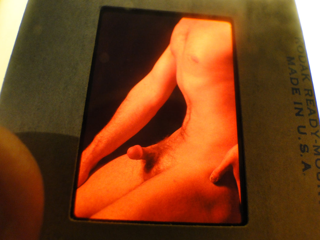 Vintage 1960s Nude Gay Slide MIchigan Western Guild Era       GU29