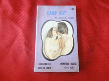 Load image into Gallery viewer, Vintage Erotic Porn Paperback Book/Novel Windsor House Camp Out 1971    G5
