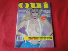Load image into Gallery viewer, Vintage Nude Erotic Sexy Adult Magazine Oui November 1982       P99
