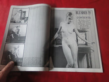 Load image into Gallery viewer, Vintage Nude Erotic Sexy Adult Magazine BDSM Blushes #35       P12

