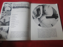 Load image into Gallery viewer, Vintage Nude Erotic Sexy Adult Magazine BDSM Spanker&#39;s Quarterly Eros Goldstripe 1974  P77
