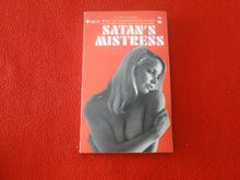 Load image into Gallery viewer, Vintage Erotic Adult Paperback Book/Novel Beeline Satan's Mistress 1968      BS

