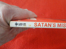 Load image into Gallery viewer, Vintage Erotic Adult Paperback Book/Novel Beeline Satan's Mistress 1968      BS
