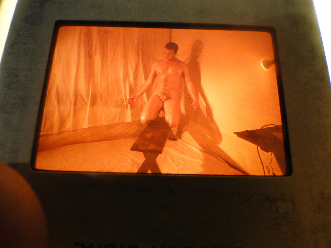 Vintage 1960s Nude Gay Slide MIchigan Western Guild Era       GU35