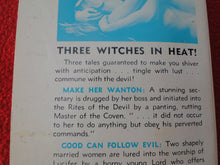 Load image into Gallery viewer, Vintage Erotic Adult Paperback Book/Novel Sex Slaves of the Black Mass 1971     BS
