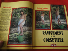 Load image into Gallery viewer, Vintage Nude Erotic Sexy Adult Fetish BDSM Magazine Ravishment of the Corsetiere 1980  GT
