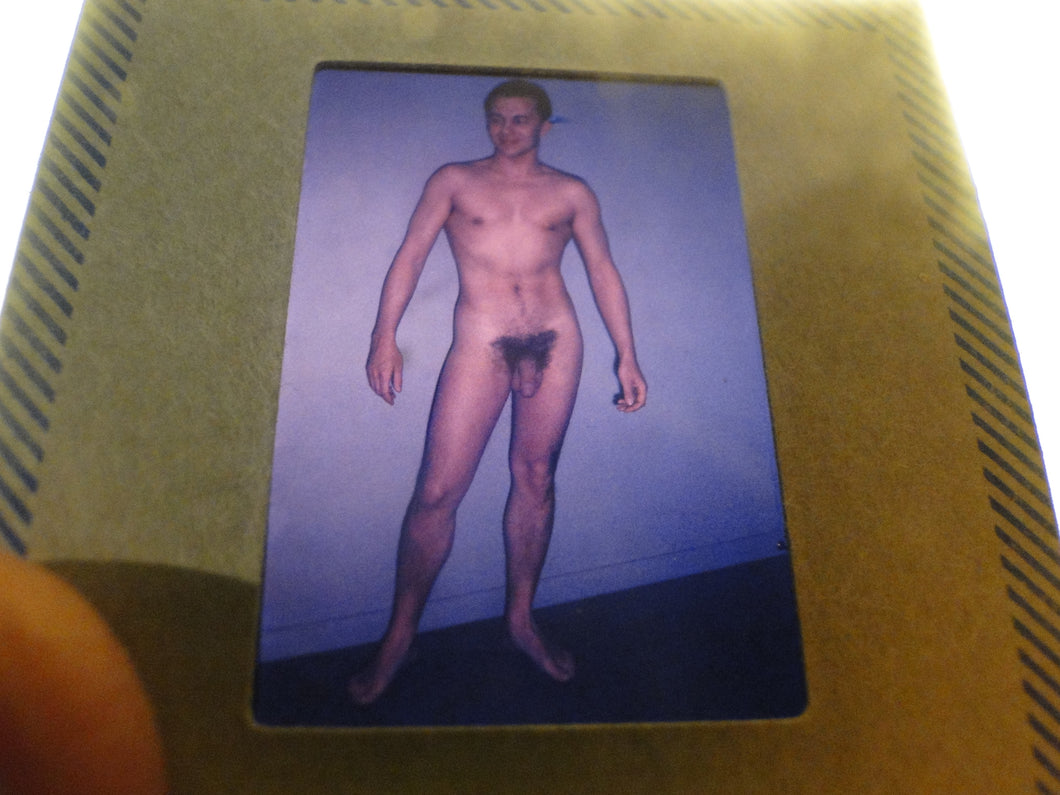 Vintage 1960s Nude Gay Slide MIchigan Western Guild Era       GU37