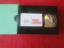 Load image into Gallery viewer, Vintage Adult XXX VHS Porn Tape Fiona Cooper X159           BY
