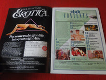 Load image into Gallery viewer, Vintage Nude Erotic Sexy Adult Magazine Club August 1984            G20
