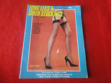 Load image into Gallery viewer, Vintage Nude Erotic Sexy Adult Magazine Long Legs &amp; Sheer Stockings Eros Goldstripe 1981  JB27
