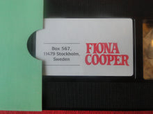 Load image into Gallery viewer, Vintage Adult XXX VHS Porn Tape Fiona Cooper Kristy X60          BY
