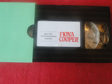 Load image into Gallery viewer, Vintage Adult XXX VHS Porn Tape Fiona Cooper Sarah A354           BY
