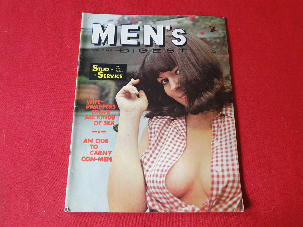 Vintage Nude Erotic Sexy Adult Magazine Men's Digest November 1967       JB11