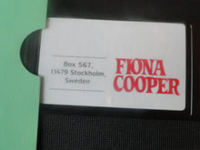 Load image into Gallery viewer, Vintage Adult XXX VHS Porn Tape Fiona Cooper Lenina V886         BY
