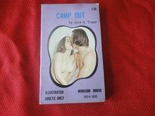 Load image into Gallery viewer, Vintage Erotic Porn Paperback Book/Novel Windsor House Camp Out 1971       BT1
