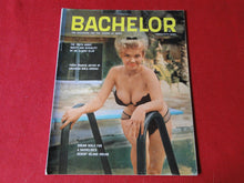 Load image into Gallery viewer, Vintage Nude Erotic Sexy Adult Magazine Bachelor August 1963           JB11
