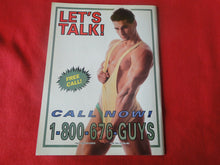 Load image into Gallery viewer, Vintage Adult Erotic Sexy Magazine Gay Interest Male Pictorial July 1991        GT
