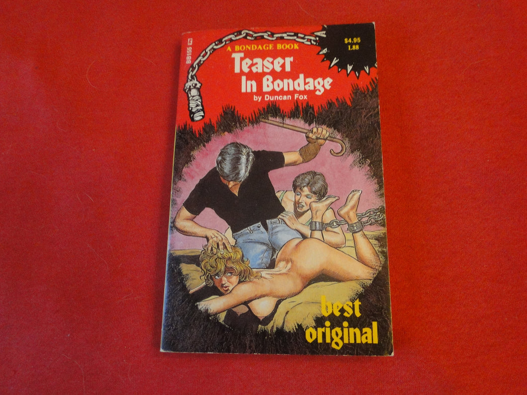 Vintage Erotic Adult Paperback Book/Novel Teaser In Bondage       P55