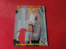 Load image into Gallery viewer, Vintage Nude Erotic Sexy Adult Magazine Up The Skirt Aug. 1997        P12
