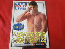 Load image into Gallery viewer, Vintage Adult Erotic Sexy Magazine Gay Interest Advocate Men XX 1992        GT
