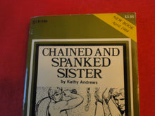 Load image into Gallery viewer, Vintage Erotic Adult Paperback Book/Novel Liverpool Press Chained And Spanked Sister  P55
