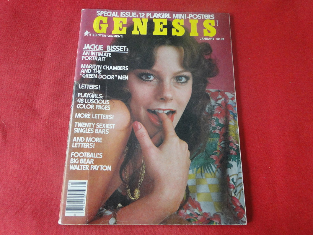 Vintage Nude Erotic Sexy Adult Magazine Genesis January 1978       P80