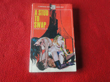 Load image into Gallery viewer, Vintage Erotic Adult Paperback Book/Novel A Stud To Swap 1970      X4
