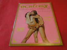 Load image into Gallery viewer, Vintage Nude Erotic Sexy Adult Magazine Ecstasy 1970        1A
