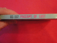 Load image into Gallery viewer, Vintage Erotic Adult Paperback Book/Novel The Pageant of Lust           P55
