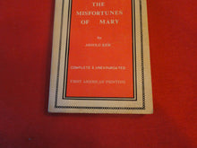 Load image into Gallery viewer, Vintage Adult Paperback Book/Novel The Misfortunes of Mary            P58
