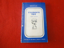 Load image into Gallery viewer, Vintage Erotic Adult Paperback Book/Novel Tycoon's Toy Greenleaf 1970       BS
