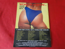 Load image into Gallery viewer, Vintage Nude Erotic Sexy Adult Magazine Adult Movies 1985    JB64
