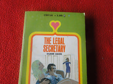 Load image into Gallery viewer, Vintage Erotic Adult Paperback Book/Novel Greenleaf 1971 The Legal Secretary    X30
