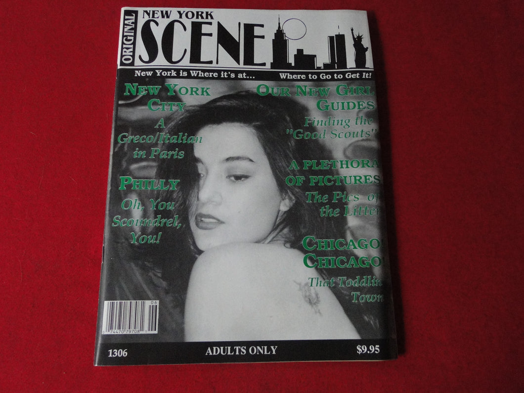 Vintage Nude Erotic Sexy Adult Magazine Original New York Scene               JB13
