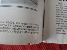 Load image into Gallery viewer, Vintage Nude Erotic Sexy Adult Magazine Harlots In Harness 1978         P54
