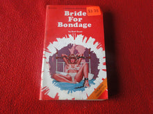 Load image into Gallery viewer, Vintage Erotic Adult Paperback Book/Novel Greenleaf Bride For Bondage 1978      X30
