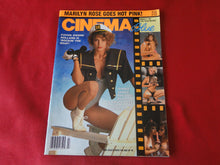 Load image into Gallery viewer, Vintage Nude Erotic Sexy Adult Magazine Cinema Blue July 1991 Diedre Holland    JB64
