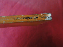 Load image into Gallery viewer, Vintage Erotic Adult Paperback Book/Novel Sister Eager For More ROUGH      PB3
