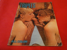 Load image into Gallery viewer, Vintage Nude Erotic Sexy Adult Magazine Triples All Color         1A
