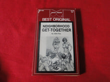 Load image into Gallery viewer, Vintage Erotic Adult Paperback Book/Novel Neighborhood Get Together   U3
