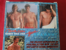 Load image into Gallery viewer, Vintage Adult XXX VHS Porn Tape Video Gay Interest Giant Splash Shots II Falcon   P81X
